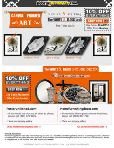 email blast designs